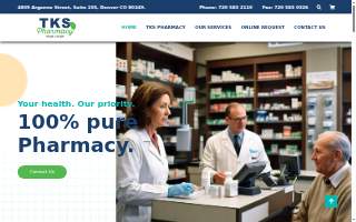 TKS Pharmacy website
