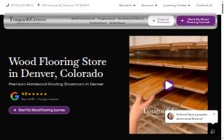 Tongue & Groove Wood Flooring website
