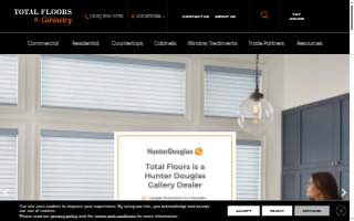 Total Floors website