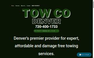 Tow CO Denver website