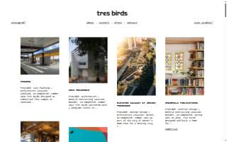 Tres Birds of Denver website