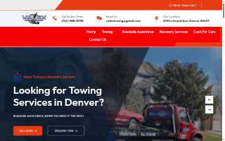 Valex Towing and Recovery LLC website