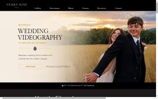 Veiled Rose Films Wedding Videography of Denver website