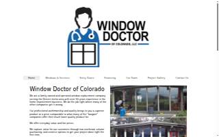 Window Doctor Of Colorado website