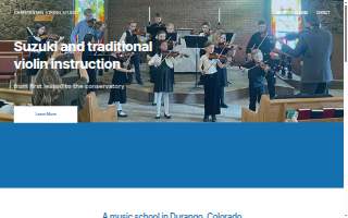 Christensen String Studio website