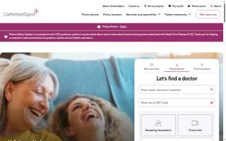 CommonSpirit Home Health Mercy website
