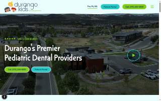 Durango Kids Pediatric Dentistry website