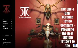 Durango Tattoo Company website
