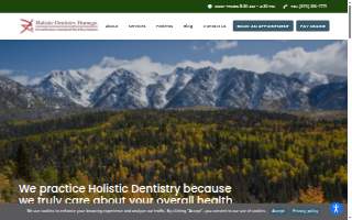 Holistic Dentistry Durango website
