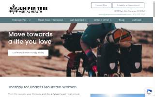 Juniper Tree Mental Health website