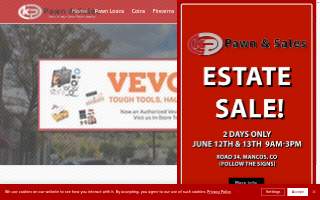 KP Pawn & Sales website