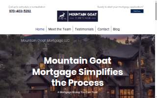 Mountain Goat Mortgage LLC website