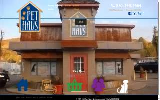 Pet Haus website