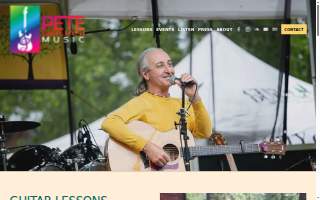 Pete Giuliani Music website