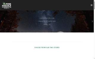 Pine Needle Mountaineering website