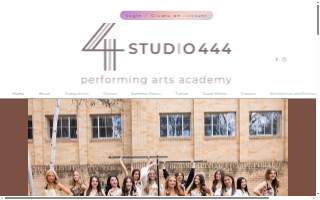 Studio 444 Dance & Performing Arts Academy website