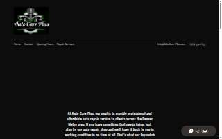 Auto Care Plus website