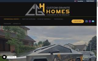 Custom Granite Homes website