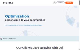 Digible Inc. website