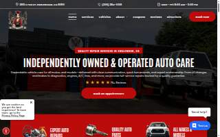 Freebird Automotive website