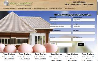 Mortgage Mint website