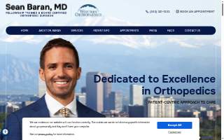 Sean Baran, MD website
