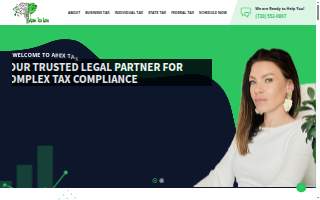 Apex Tax Law of Frederick website