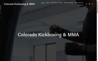 Colorado Kickboxing & MMA website