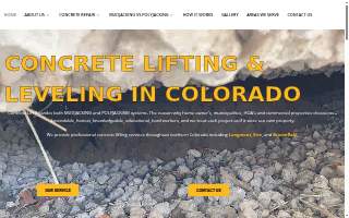 Concrete Lift & Stabilization website