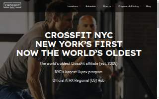 CrossFit Erie - 24 Hour Gym website