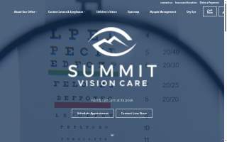 Summit Vision Care website
