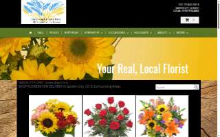 Garden Angel Florist website