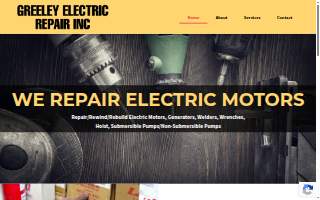 Greeley Electric Repair Inc. website