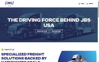 JBS Carriers Inc website