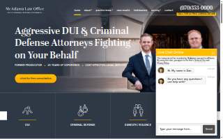 McAdams Law Office LLC website