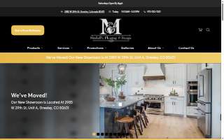 Mitchells Flooring & Design website