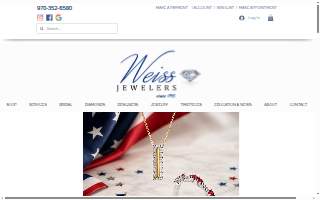 Weiss Jewelers of Evans website