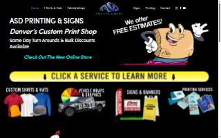 ASD Printing LLC website
