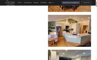 Evolution Kitchens website