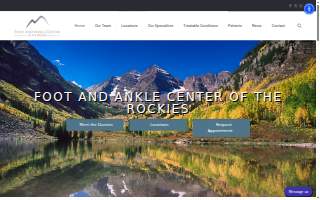 Foot and Ankle Center of the Rockies website
