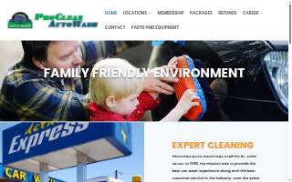 ProClean Auto Wash website