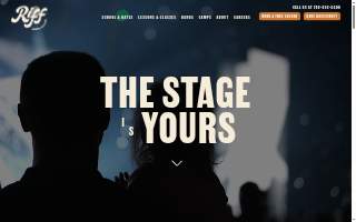 Riff Music School website