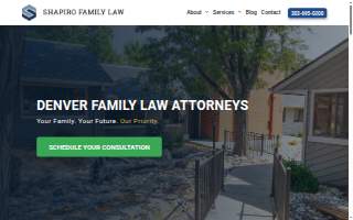 Shapiro Family Law website