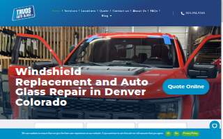 Tavos Auto Glass LLC of Federal Heights website