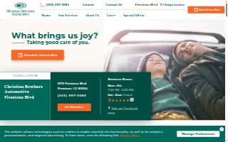 Christian Brothers Automotive Firestone Blvd website