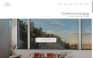 Ivy Lane Home Staging of Firestone website