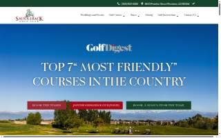Saddleback Golf Course website