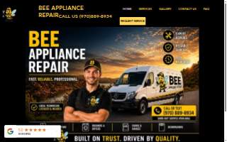 Bee Appliance Repair website