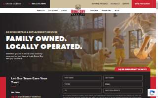 Bone Dry Roofing of Fort Collins website