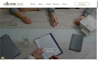 Canyon Title - Northglenn | By Appointment Only website